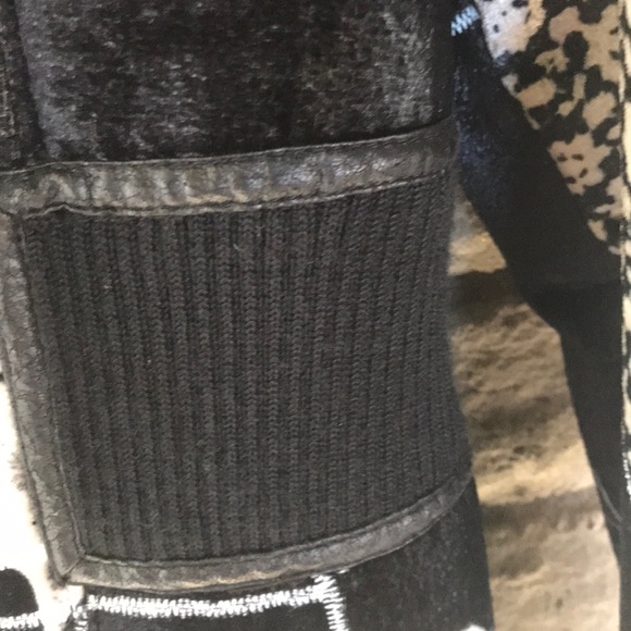 SOLD. Amazing Velveteen Patchwork Coat - Picture 13 of 16